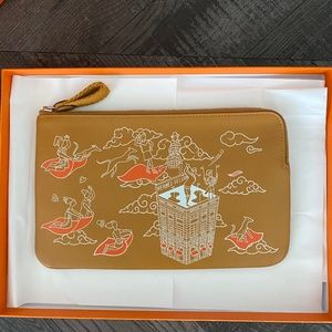 Hermès Carre Pocket Long Pouch